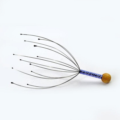 Picture of 1 Pcs Head Scratcher Octopus Head Massager Steel Wire Scalp Massager Scalp Relaxation Multicolor 