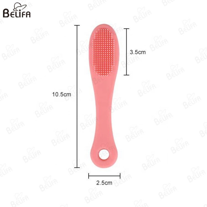 Picture of 2 Pcs Silicone Beauty Brush Face Exfoliation Nettoyantes Makeup Tools Cleaner Multicolor 