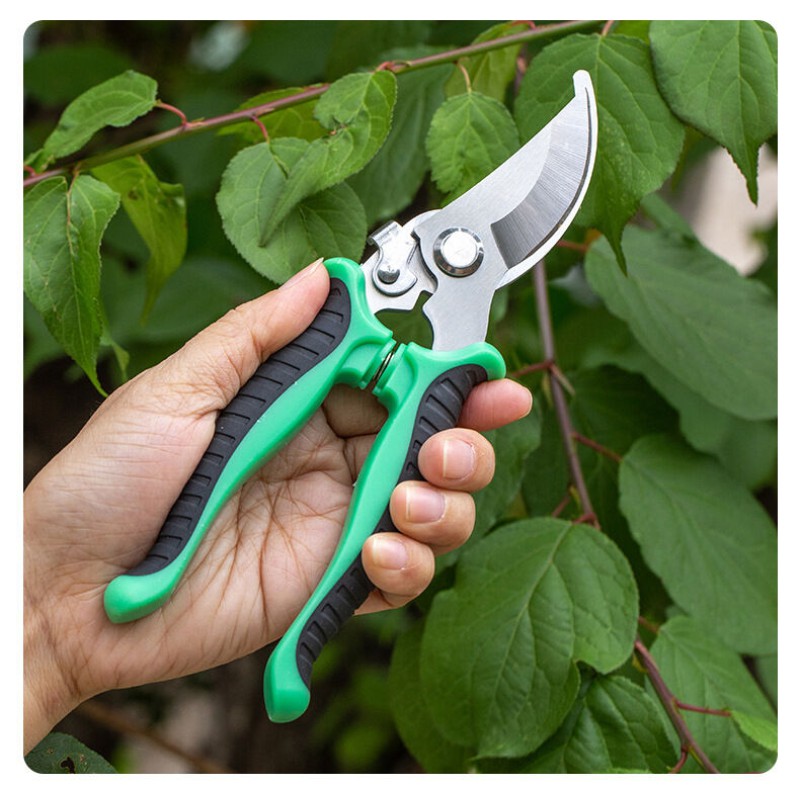 Picture of Stainless Steel Pruner Tree Plant Cutter Gardening Pruning Shear Trimming Pruning Scissors Multicolor 