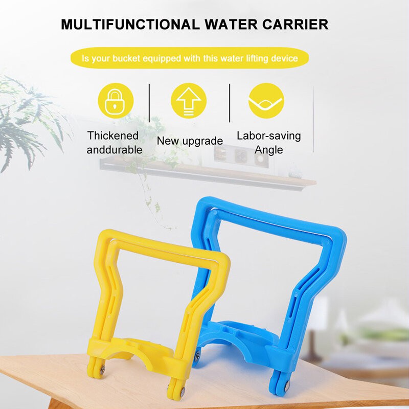 Picture of Litter water Bottle Handle Drinking Water Jar Carrier Holder Bucket Bottle Carry Lifter Plastic Bucket Handle Multicolor 