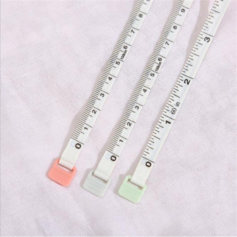 Picture of 1 Pcs Portable tape measure student cute small tape Measuring Tools Sewing Tailor Craft 1.5M Soft Tape Measure Stationery Double Scale Body Sewing Flexible Measurement Ruler  