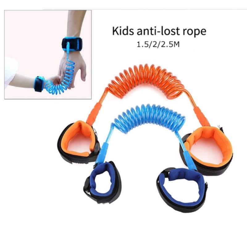 Picture of Kid Anti lost wristband baby safety strap hand strap infant anti lost Wrist Link  