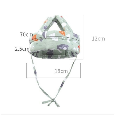 Picture of Children Baby Protective Helmet Learning Walk Toddler Baby Helmet Safety Head Cushion Protector Guard Hat Multicolor 