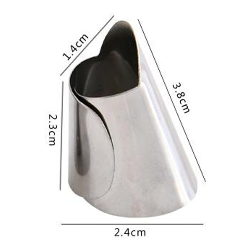Picture of Stainless Steel Finger Protector for Vegetable cutting 5 pcs 