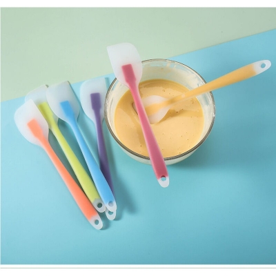 Picture of 1 Pcs Food Graded Silicone Spatulals Silicone Heat Resistant Set Silicone Scraper Baking Pastry Cake Tools Multicolor 