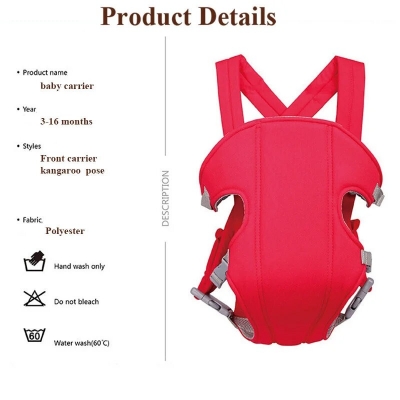 Picture of Baby Travel Hip Seat Carrier Easy Carry Baby Wrap Front Facing Breathable Baby Carrier Bag  