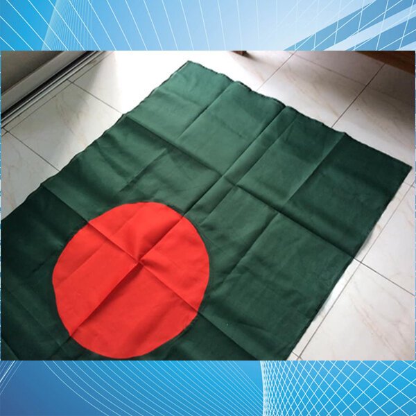 Picture of Premium 6ft x 3.5ft Bangladesh National Flag Direct Factory Supply Set B China Fabrics Potaka Show Patriotism ideal for Any Occasion Celebrate Victory or Independence Day Stationery Craft items Green And Red Color - Sticky Notes Gift Item Brand Class