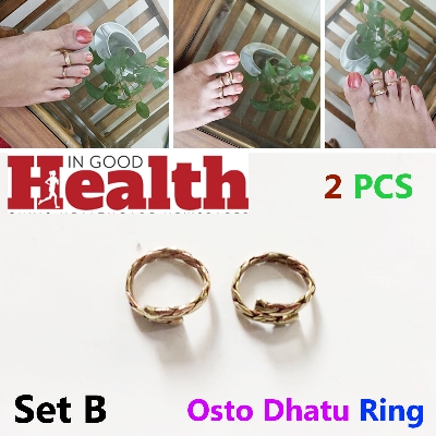 Picture of Stylish Addition - 2 PCS Leg Finger Ring Set B Adjustable Fashionable for Female Girls and Women Multi color - Sustainable Choice