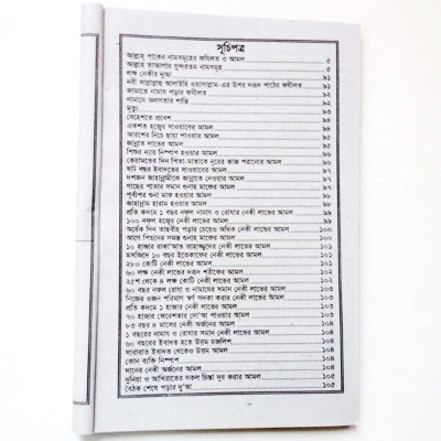 Picture of 2 PCS Books 99 Names of Allah (Regular & Ticket Size) With Meanings Benefits Islamic Dua Zikr Muslim Prayer Tosbih Guide Asma Ul Husna Fojilot Hasne Hasil Bengali Arabic Educational Ideal Religious Gift Item for All Combo