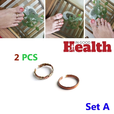 Picture of 2 PCS Adjustable Leg Finger Ring Stylish Beauty Addition All Seasons Fashion Women Jewelry Highly Sustainable Multicolored for Female Girls - Gift Item Category