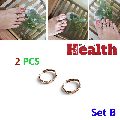 Picture of 2 PCS Adjustable Leg Finger Ring Stylish Beauty Addition All Seasons Fashion Women Jewelry Highly Sustainable Multicolored for Female Girls - Gift Item Category