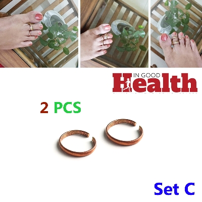 Picture of 2 PCS Adjustable Leg Finger Ring Stylish Beauty Addition All Seasons Fashion Women Jewelry Highly Sustainable Multicolored for Female Girls - Gift Item Category
