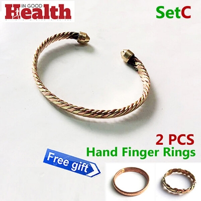 Picture of Adjustable Bracelet Set-C Osto Dhatu Material Brelet Fashion Jewelry Bracelat Daily Life Braslete or Bangles for Men and Women Multicolor Combo (2 PCS Hand Finger Rings Free Gift)