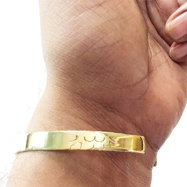 Picture of Adjustable Bracelet SetE Osto Dhatu Material Brelet Fashion Jewelry Bracelat Regular Use Braslete or Bangles for Men and Women Multicolor Combo (2 PCS Hand Finger Rings Free Gift)