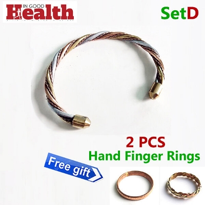 Picture of Adjustable Bracelet SetD Osto Dhatu Material Brelet Fashion Jewelry Bracelat Regular Use Braslete or Bangles for Men and Women Multicolor Combo (2 PCS Hand Finger Rings Free Gift)