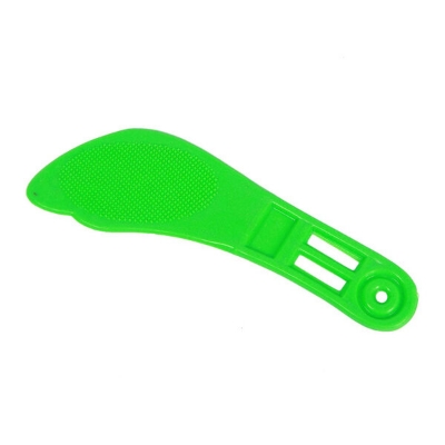 Picture of 2 PCS Foot Care Brush Multiple Uses Calluses Dead Skin Remover Scrubber Relief File or Pedicure Paddle Accessories Tools Stationary item Multicolor for all Combo (1 Piece Nose Pin Free Gift)