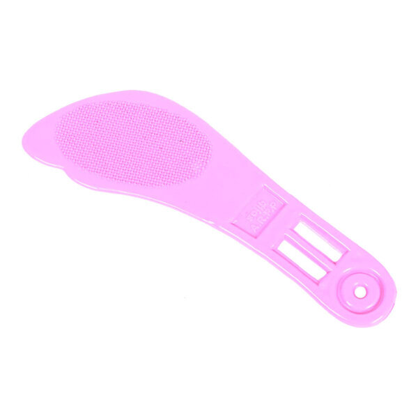 Picture of 2 PCS Foot Care Brush Multiple Uses Calluses Dead Skin Remover Scrubber Relief File or Pedicure Paddle Accessories Tools Stationary item Multicolor for all Combo (1 Piece Nose Pin Free Gift)