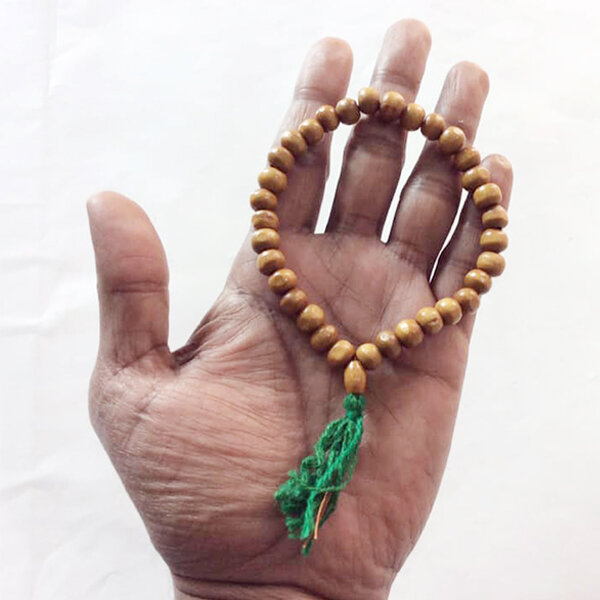 Picture of 2 PCS Wooden Tasbih 33 Balls Tosbi - Progressive Superb Quality Modern and Trendy Stationery Craft Tosbih for all (Free Gift Ticket Size Book 99 Names of Allah)