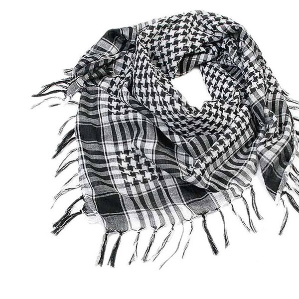 Picture of Premium Head Cover Factory Direct Supply Set C Arab scarf Cotton Cloth Winter Fabric Haji Rumal Gamcha Hijab Muslim Busana Islamic Hazi Pagri Hejab Tupi Hat for all Black & Red Color Combo (Free Gift Ticket Size Book 99 Names of Allah) - One size