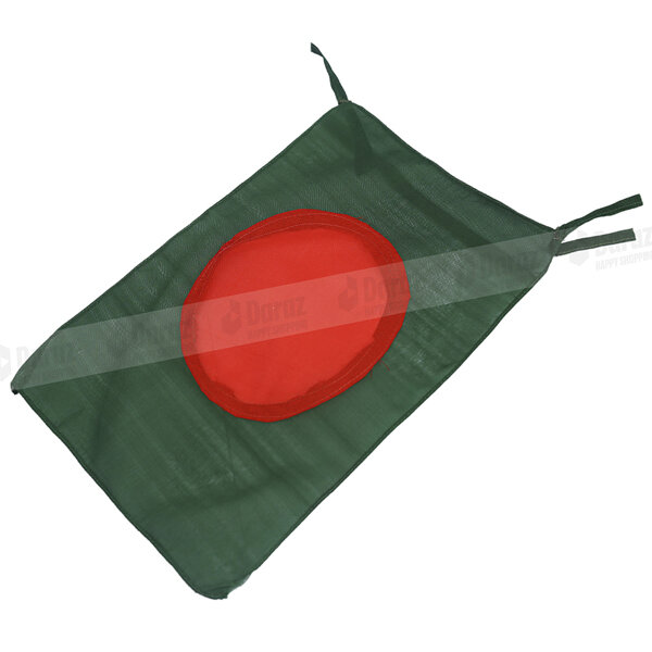 Picture of 1.5 feet By 1 Foot Bangladesh National Flag Factory Direct Supply Set A China Fabrics Potaka Show Patriotism ideal for Any Occasion Celebrate Victory or Independence Day Stationery Craft items Green And Red Color - Sticky Notes Gift Item Brand Class