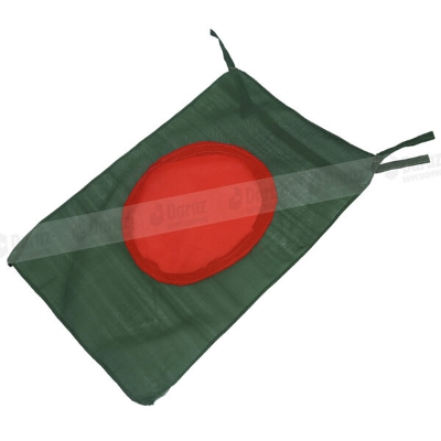 Picture of 1.5 feet By 1 Foot Bangladesh National Flag Factory Direct Supply Set A China Fabrics Potaka Show Patriotism ideal for Any Occasion Celebrate Victory or Independence Day Stationery Craft items Green And Red Color - Sticky Notes Gift Item Brand Class
