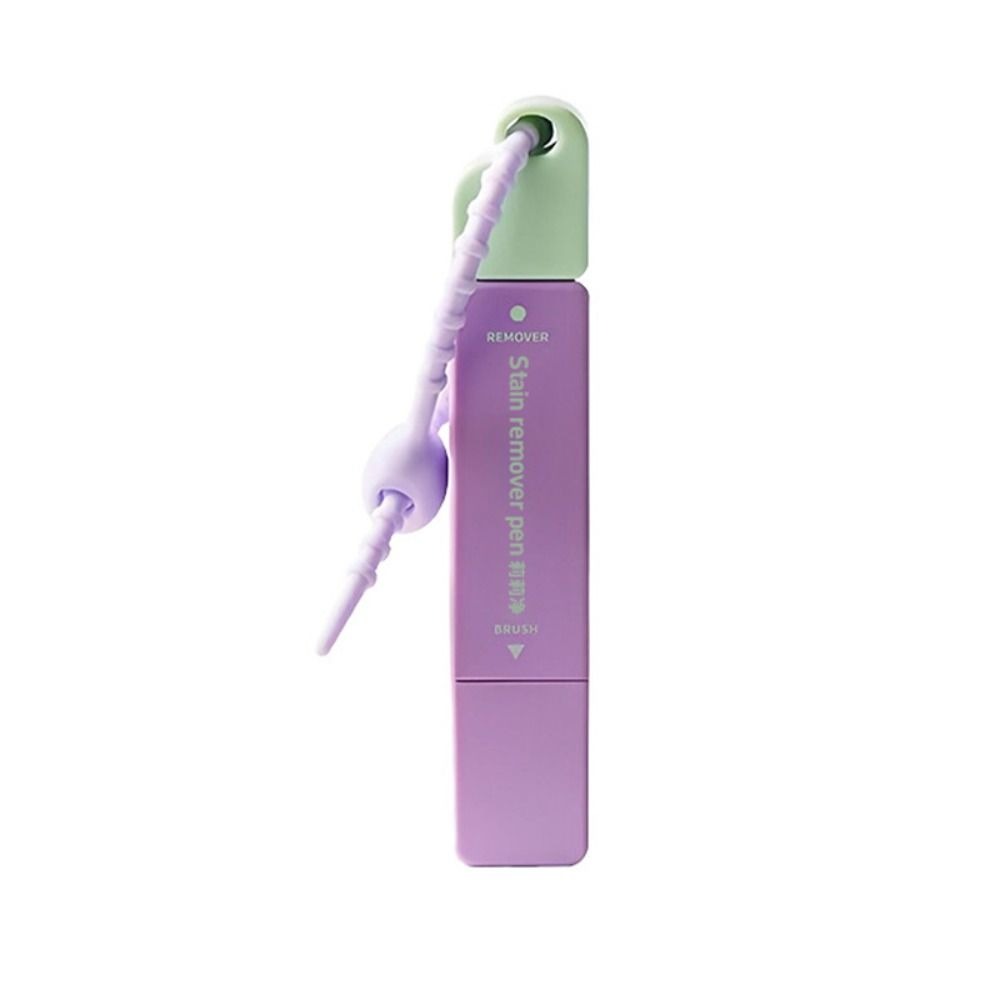 Picture of 12ml Stain Remover Pen With Brush Head Double Head Oil Remover Stick Instant Portable Water-free Stain Remover