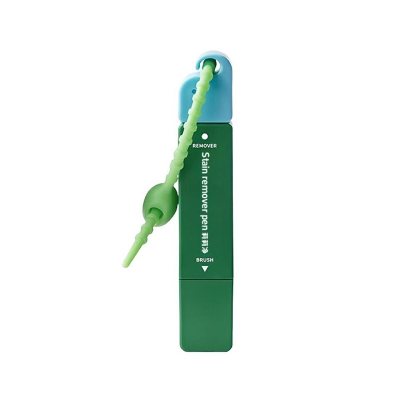 Picture of 12ml Stain Remover Pen With Brush Head Double Head Oil Remover Stick Instant Portable Water-free Stain Remover