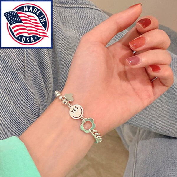 Picture of American Simple and Cold Electroplating Bracelet Factory Direct Supply Set C Temple Exhibition Hot Selling Autumn Retro Brelet Jewelry Accessories Birthday Wedding Engagement Bridal Party Bracelat Ideal Gift Braslete Bangles for Female Silver Color