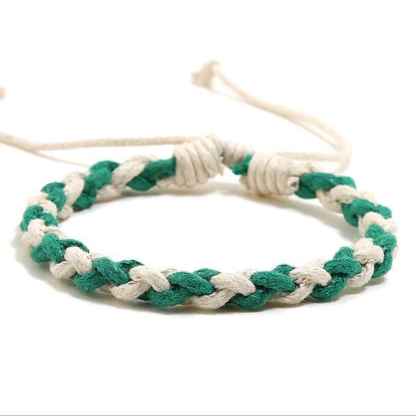 Picture of American Handmade Woven Bracelet Factory Direct Supply Set-E Temple Exhibition Hot Selling Autumn Retro Brelet Handicraft Birthday Wedding Engagement Bridal Party Bracelat Ideal Gift Braslete Bangles for Men and Women Multi-Color