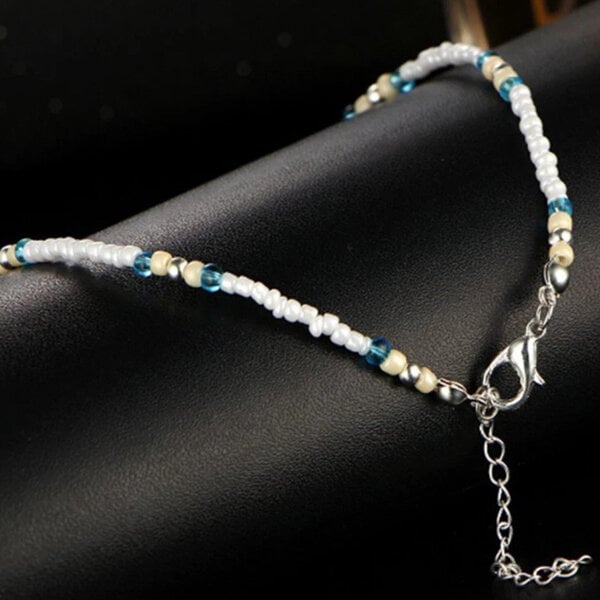 Picture of Pearl Starfish Hot Selling Payel Set C1 Temple Exhibition Autumn Retro Foot Decoration Chain Anklet All-Match Pendant Beach Nupur Jewelry Accessories Birthday Wedding Engagement Bridal Party Ideal Gift Item for Female MultiColor
