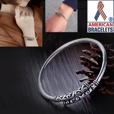 Picture of American Popular Montara Bracelet Adjustable Factory Direct Supply Set H Temple Exhibition Electroplating Brelet Jewelry Accessories Birthday Wedding Engagement Bridal Party Bracelat Ideal Gift Braslete Bangles for All Silver Color
