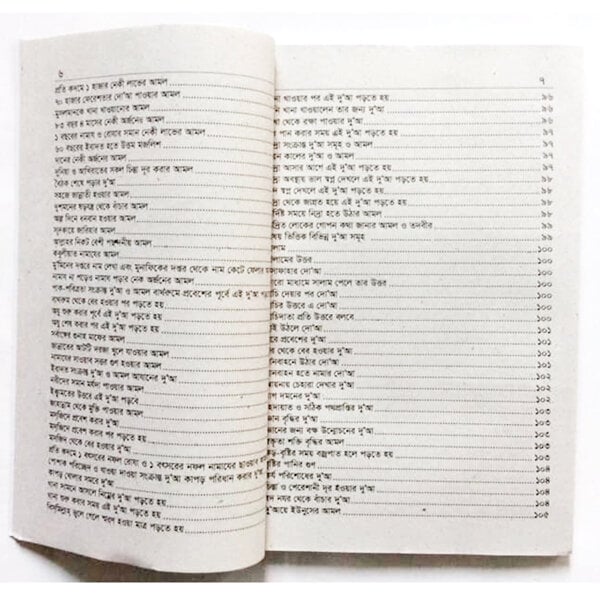 Picture of 2 PCS Books Allah’s 99 Names (Regular & Stamp Size) With Meanings Benefits Islamic Doa Zikir Muslim Prayer Tasbih Guide Asma Ul Husna Fozilot Hasne Hasil Bengali Arabic Educational Ideal Religious Gift Item for Al