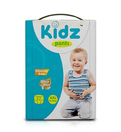 Picture of Kidz Baby Diaper Pant XXL (16-24 kg) 52 pcs