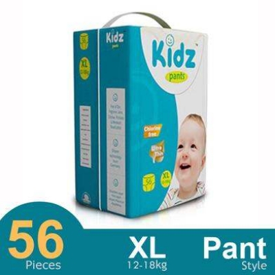 Picture of Kidz Baby Diaper Pant XL (12-18 kg) 56 pcs