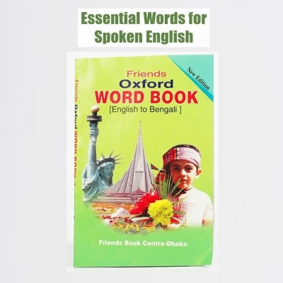 Picture of Word Book with Essential Vocabulary for Spoken English Learning Complete Guide for Daily Conversation Practice in One Book for Beginners and Students