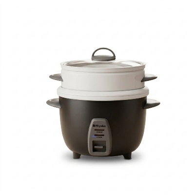 Picture of Miyako 3 in 1 Double Pot Rice Cooker 1.5 LTR-MRC-515YLD