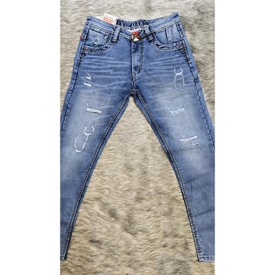 Picture of Men's Sky Blue Pant-Mid Blue