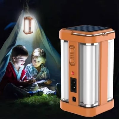 Picture of WD-7977S Portable Solar LED Rechargeable Emergency Light & Hand Hold Lamp (1200mAh)