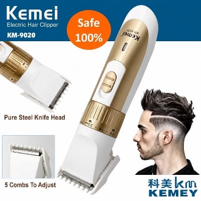 Picture of KEMEY KM-9020 TITANIUM PRO™  Professional Cordless Hair & Beard Clipper