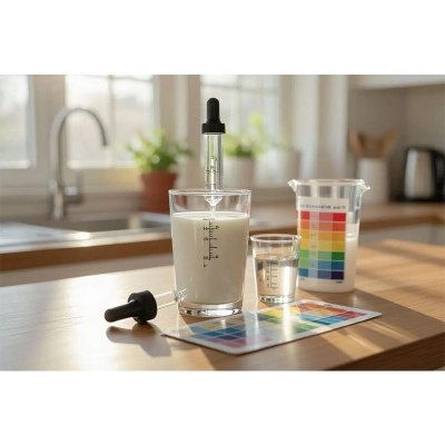 Picture of Milk Purity Testing Kit || Set of 1 Lactometer With Storage Box, Check Milk Purity with in a Minute