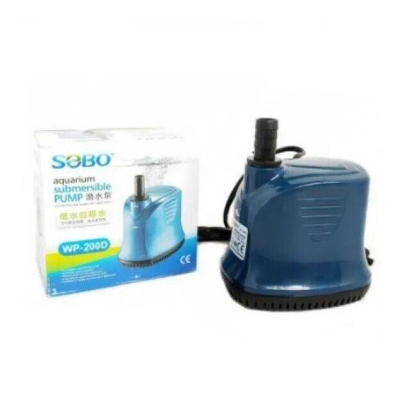 Picture of 25 Watt  Submersible water Pump ac220-240Volt, flow Max 1800L/H, hight max 1.5M SOBO WP-200D For Aquarium Pump Filter Pump-Multicolor