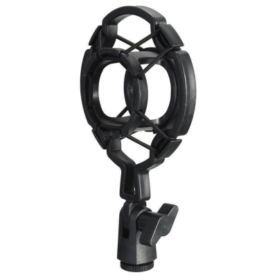 Picture of Universal Professional Condenser Microphone Mic Shock Mount Holder Studio Recording Bracket For Large Diaphram Mic Clip-Black