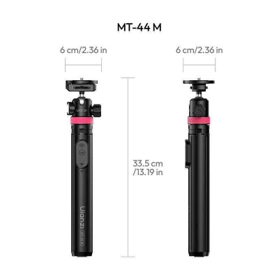 Picture of Ulanzi MT-44M 2-in-1 Magnetic & 1/4" Selfie Stick Tripod-Black