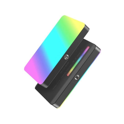 Picture of Ulanzi VL120 RGB Mini LED Video Light 2500K-9000K Photography Fill-In Light Dimmable CRI95+ 20 Lighting Effects Built-in Rechargeable Battery-Black