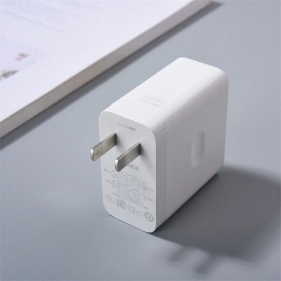 Picture of 160Watt Charger with Cable C to C Cable Compatible with One Plus SUPERVOOC 11R/11/11 Pro/12/12R/12 Pro/Nord CE 4/Lite/Ace (MDH-141)-White