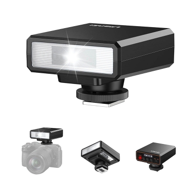 Picture of ULANZI F12 Mini Flash, GN12/CCT 5600K Camera Speedlite Flash for Canon Fuji Sony Nikon Panasonic Olympus Pentax, Single Contact Universal Hot Shoe Mount Flashlight, NOt Compatible with Sony ZV-1F