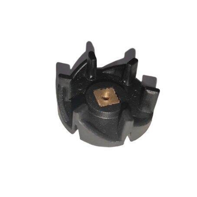 Picture of Blender Motor Connector Spare Parts Plastic Pulley 3.5cm 6 teeth Black  - 1pcs-Black