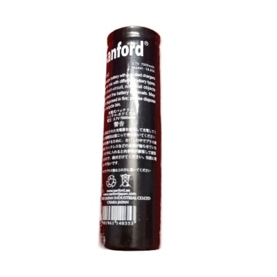 Picture of 18650 3.7V 7000mAh Sanford Strong Light Lithium-ion Rechargeable Battery For Power Bank Power Pack LED Torch Car Toys Laptop Battery DIY-Black