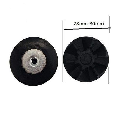Picture of Juicer Spare Parts Dia-30mm/Hight-15mm for 176 Blender Grinder Mixer Die-Casting Rubber Gear-Black