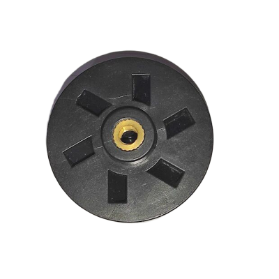 Picture of Plastic Mixer Grinder Motor Coupler 4-cm with Screw Black- 1 pcs-Black
